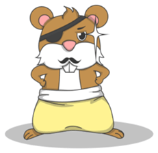 Pirate mouse sticker #6877455