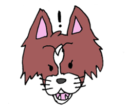 Sticker of the lucky of the papillon sticker #6877705