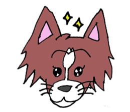 Sticker of the lucky of the papillon sticker #6877708