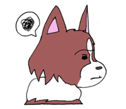 Sticker of the lucky of the papillon sticker #6877712