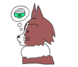 Sticker of the lucky of the papillon sticker #6877713