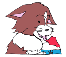 Sticker of the lucky of the papillon sticker #6877718