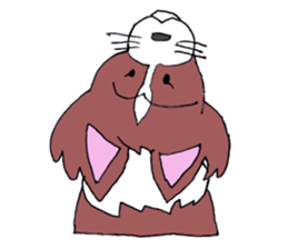 Sticker of the lucky of the papillon sticker #6877722