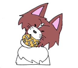 Sticker of the lucky of the papillon sticker #6877723