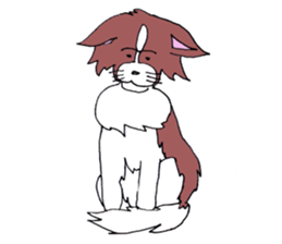 Sticker of the lucky of the papillon sticker #6877725