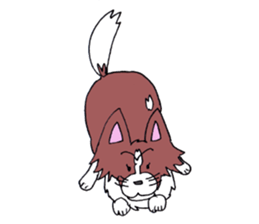 Sticker of the lucky of the papillon sticker #6877726