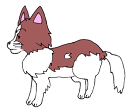 Sticker of the lucky of the papillon sticker #6877727