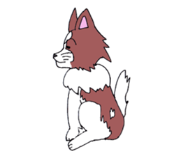 Sticker of the lucky of the papillon sticker #6877728