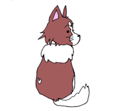 Sticker of the lucky of the papillon sticker #6877729