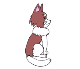 Sticker of the lucky of the papillon sticker #6877730