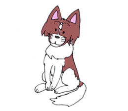 Sticker of the lucky of the papillon sticker #6877734