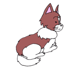 Sticker of the lucky of the papillon sticker #6877739