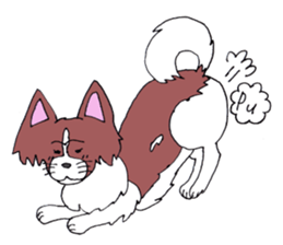 Sticker of the lucky of the papillon sticker #6877743