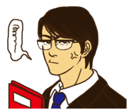 The life of a salaryman sticker #6877804