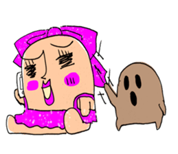 Hanio and Miss Haniwako sticker #6878108