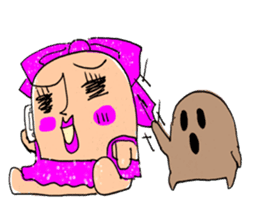 Hanio and Miss Haniwako sticker #6878108