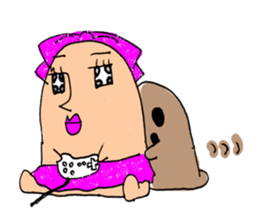 Hanio and Miss Haniwako sticker #6878110