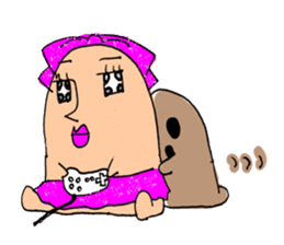 Hanio and Miss Haniwako sticker #6878110