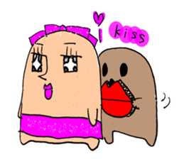 Hanio and Miss Haniwako sticker #6878111