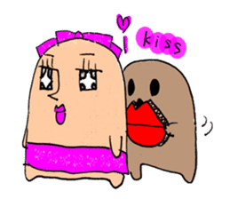 Hanio and Miss Haniwako sticker #6878111