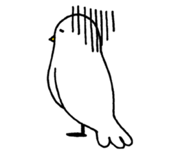 The honest bird sticker #6878195