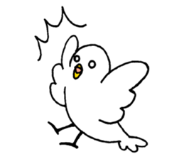 The honest bird sticker #6878211