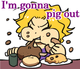 kyabajyou vol.3 English ver. sticker #6878546