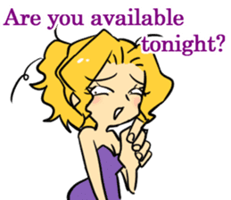 kyabajyou vol.3 English ver. sticker #6878550