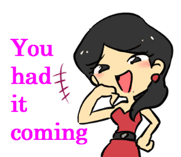 kyabajyou vol.3 English ver. sticker #6878562