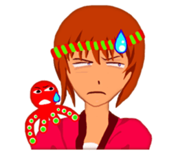 Festival a portable shrine of Japan sticker #6878674