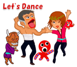 Festival a portable shrine of Japan sticker #6878700