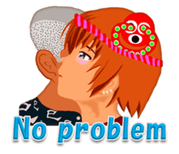 Festival a portable shrine of Japan sticker #6878703