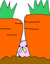 Round Bunny : ENGLISH Ver. sticker #6878846