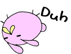 Round Bunny : ENGLISH Ver. sticker #6878850