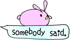 Round Bunny : ENGLISH Ver. sticker #6878859