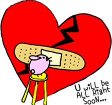 Round Bunny : ENGLISH Ver. sticker #6878863