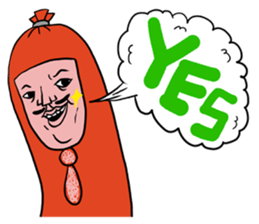 Mr. Fish sausage vol.1 sticker #6880673