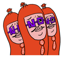 Mr. Fish sausage vol.1 sticker #6880674