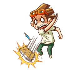 Lawak Kampus by Keith sticker #6880747