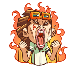 Lawak Kampus by Keith sticker #6880774