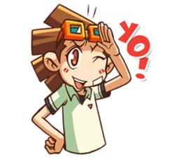 Lawak Kampus by Keith sticker #6880783