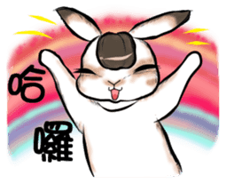 Crazy Rabbit M.M sticker #6881185