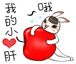 Crazy Rabbit M.M sticker #6881191