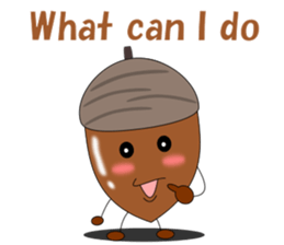 Conversation with Acorn English sticker #6881434