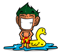 Mr.Low Greenhead lifestyle 01 sticker #6881908