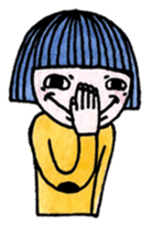 The problem girl sticker #6882025