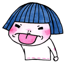 The problem girl sticker #6882026