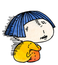 The problem girl sticker #6882028