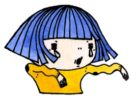 The problem girl sticker #6882029