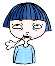 The problem girl sticker #6882030